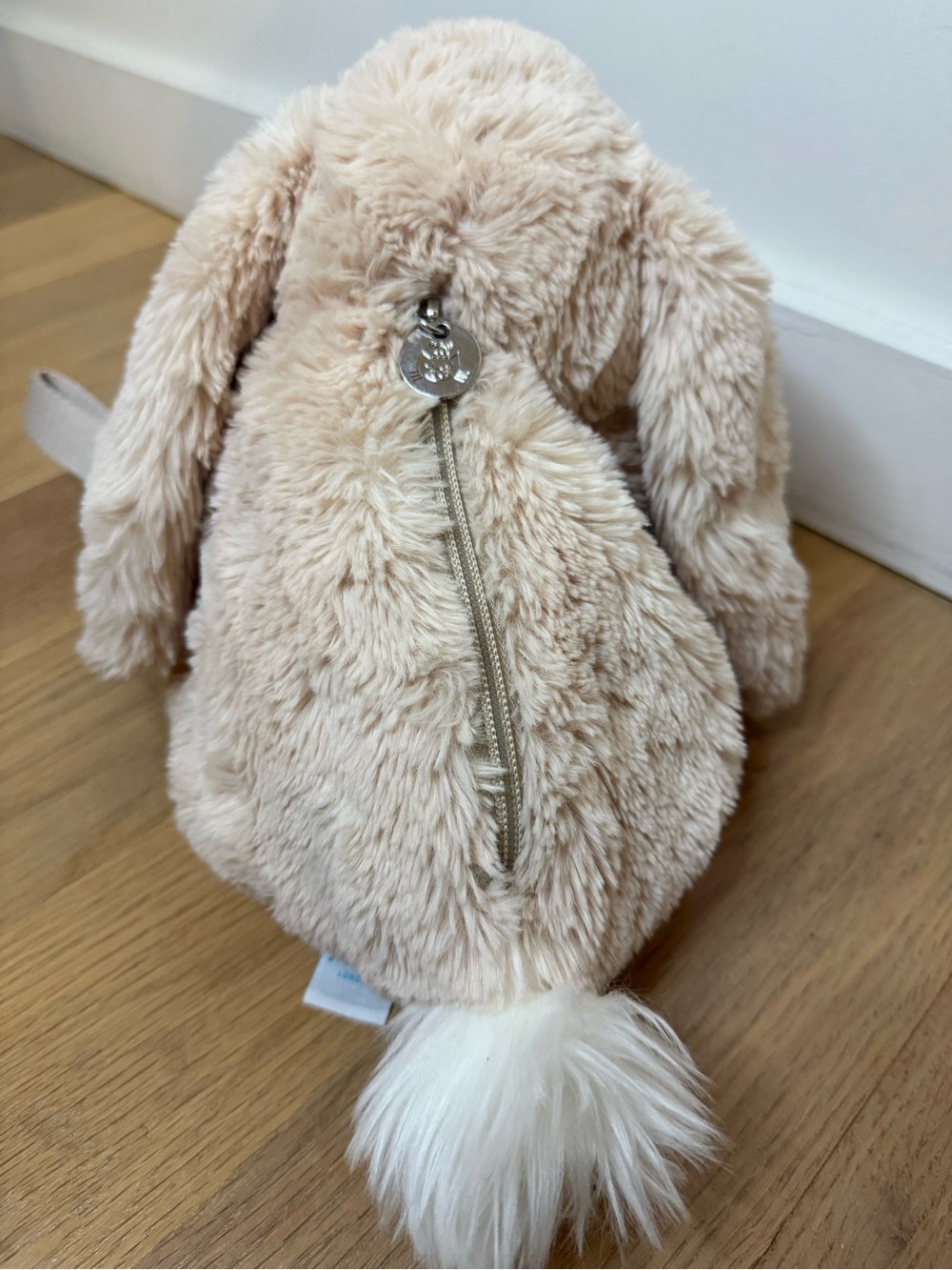 Jellycat Smudge Rabbit Bunny Backpack Authentic - Picture 4 of 8